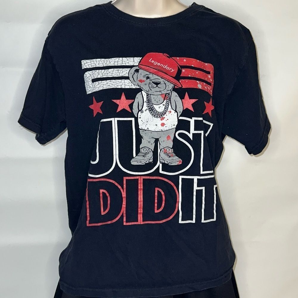 Bailey Apparel ~ Take That ~ Graphic Tee ~ Black ~ XL ~ “Just Did It”